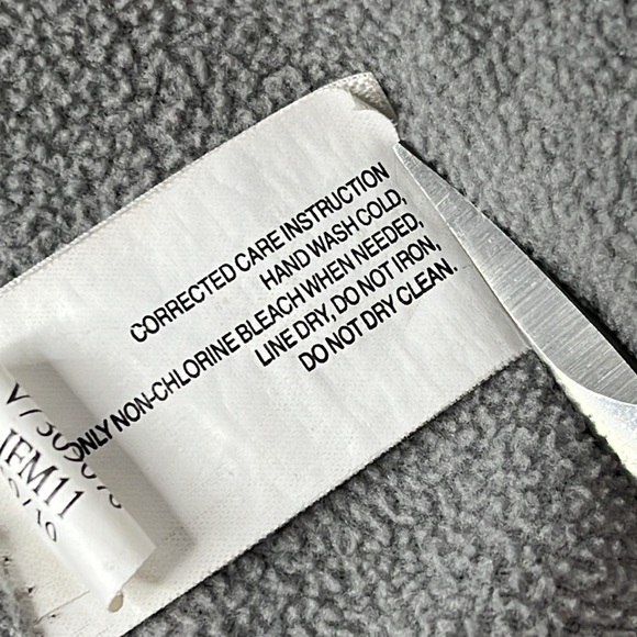 Old Navy Airplane Toddler Fleece Lined Raincoat Gray Red Zip Front Hoodie 2T - Picture 9 of 10